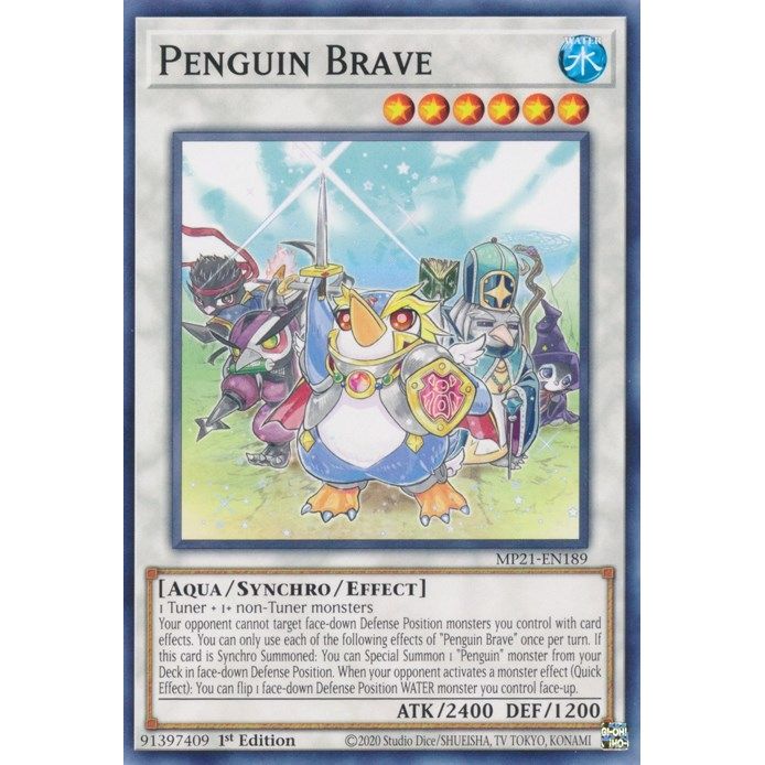 Image for Penguin Brave (MP21-EN189) (MP21) - YuGiOh
