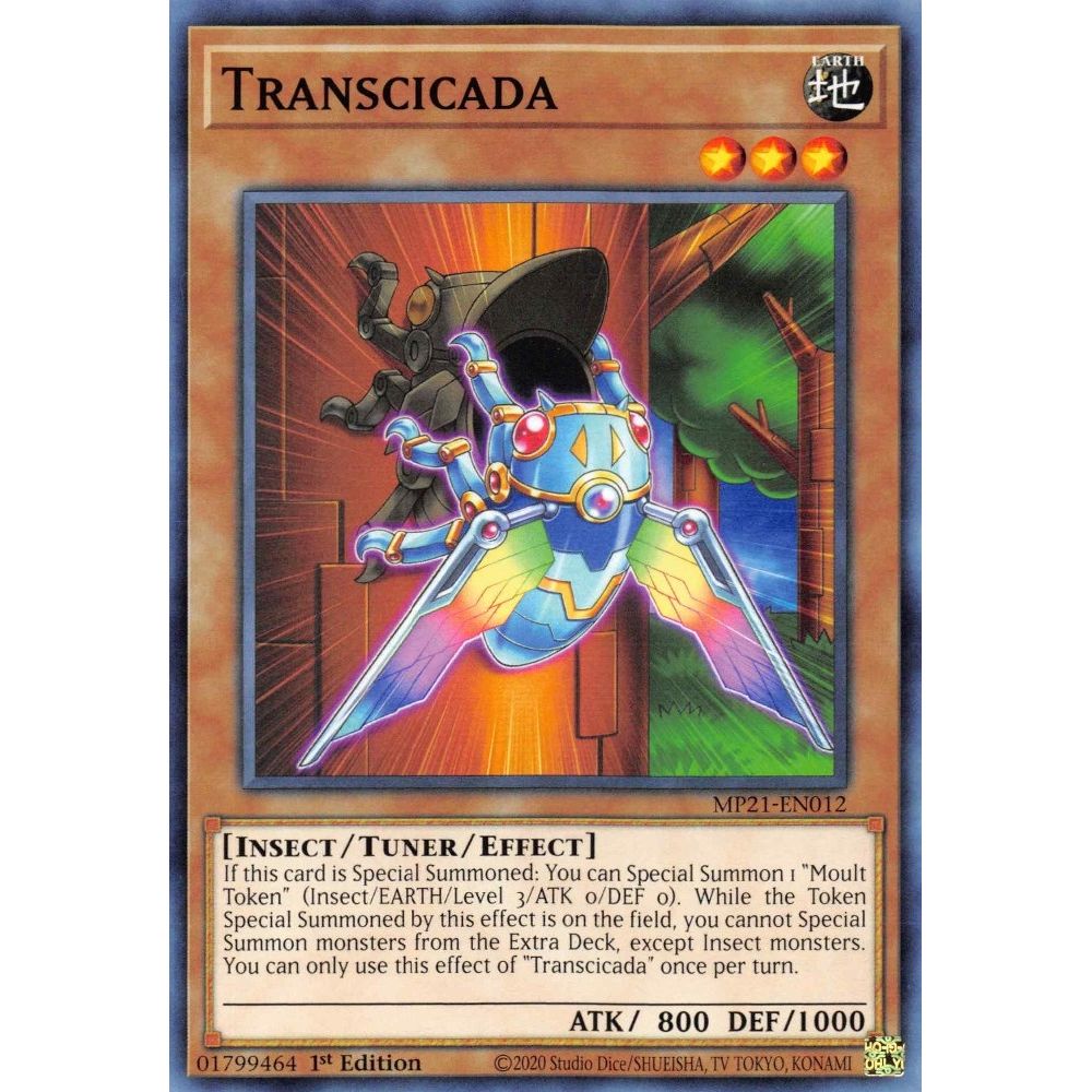Image for Transcicada (MP21-EN012) (MP21) - YuGiOh
