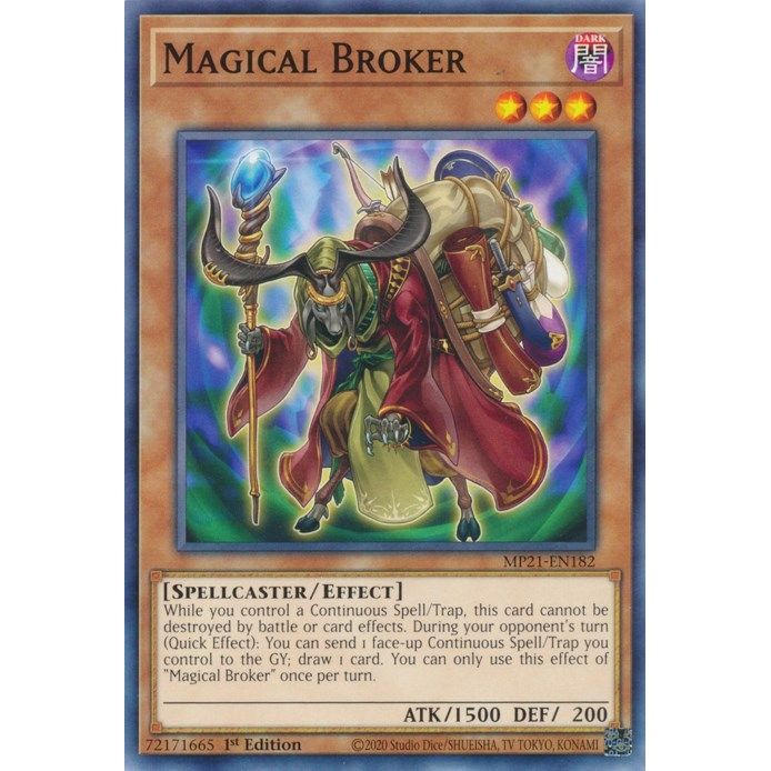 Image for Magical Broker (MP21-EN182) (MP21) - YuGiOh