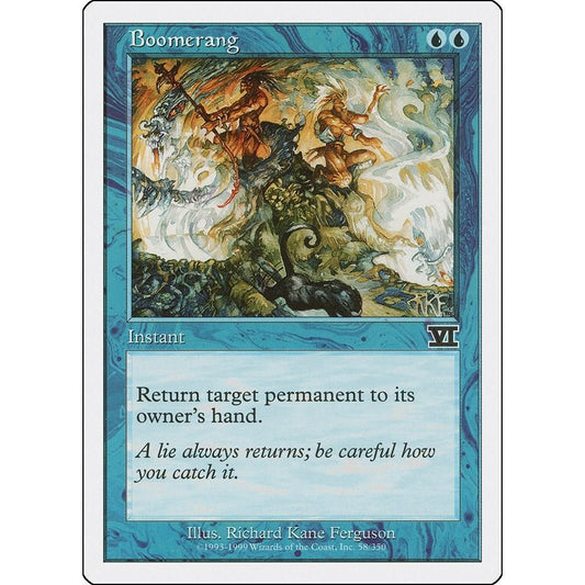 Image for Boomerang (58) (6ED) - Magic: The Gathering