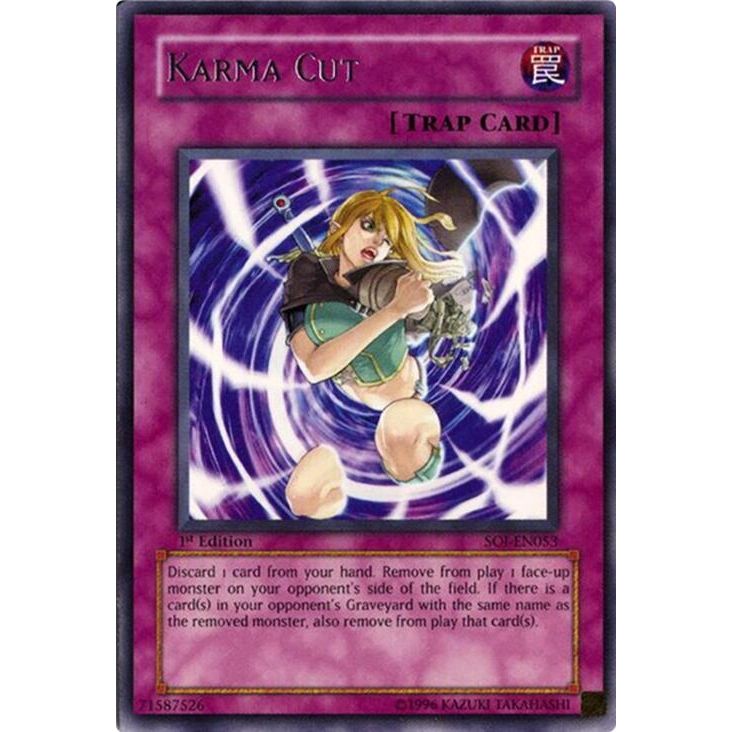 Image for Karma Cut (SOI-EN053) (SOI) - YuGiOh