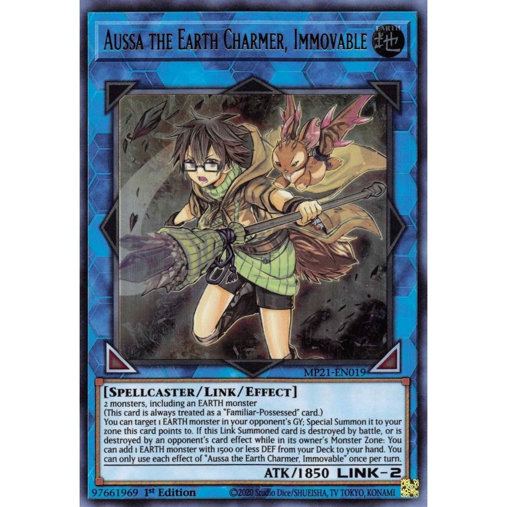 Image for Aussa the Earth Charmer, Immovable (MP21-EN019) (MP21) - YuGiOh