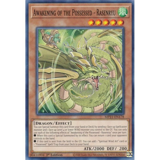 Image for Awakening of the Possessed - Rasenryu (MP21-EN178) (MP21) - YuGiOh