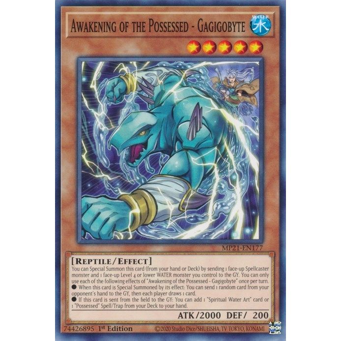 Image for Awakening of the Possessed - Gagigobyte (MP21-EN177) (MP21) - YuGiOh