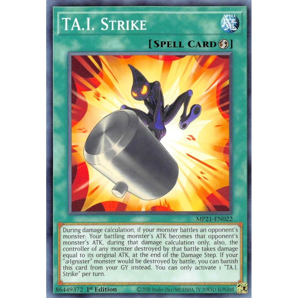 Image for TA.I. Strike (MP21-EN022) (MP21) - YuGiOh