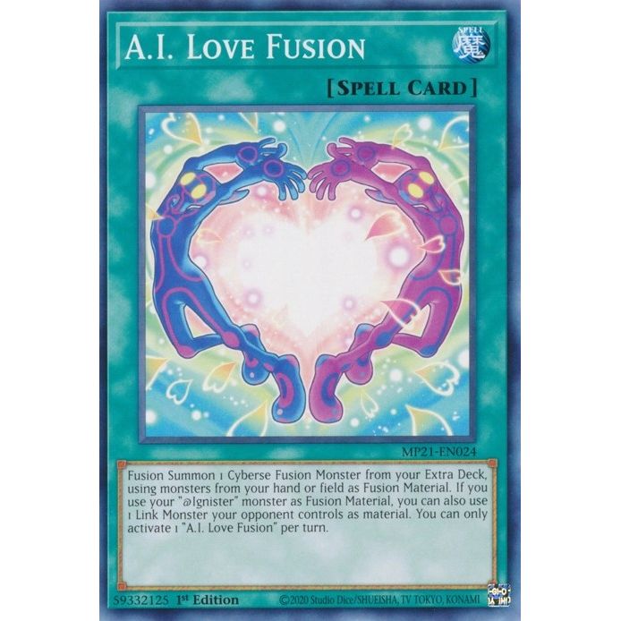 Image for A.I. Love Fusion (MP21-EN024) (MP21) - YuGiOh