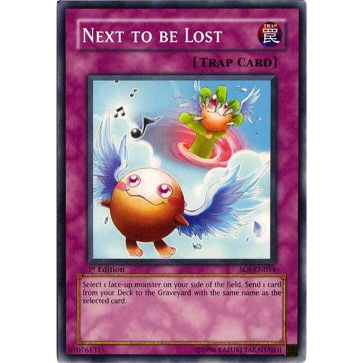 Image for Next to be Lost (SOI-EN054) (SOI) - YuGiOh