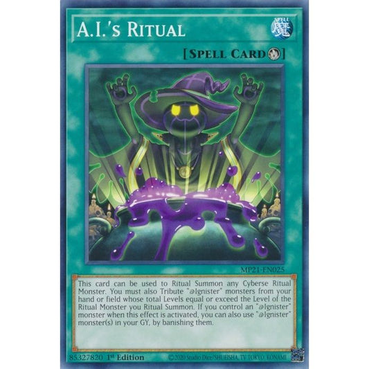 Image for A.I.'s Ritual (MP21-EN025) (MP21) - YuGiOh