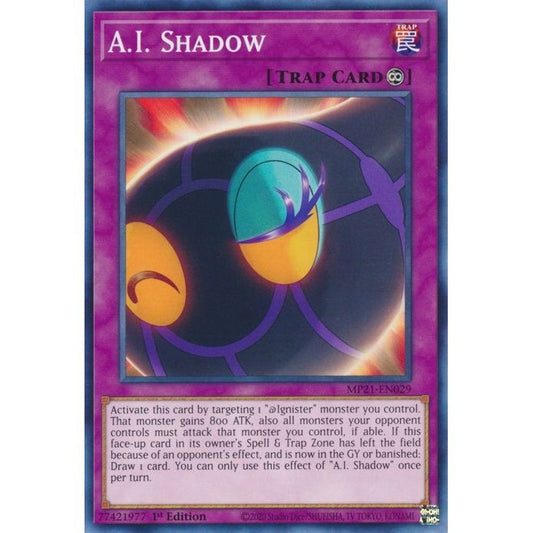 Image for A.I. Shadow (MP21-EN029) (MP21) - YuGiOh