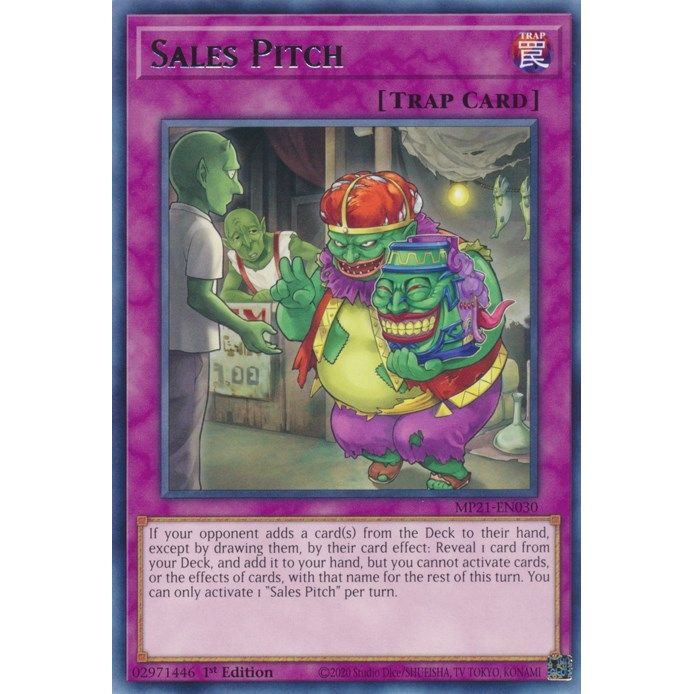 Image for Sales Pitch (MP21-EN030) (MP21) - YuGiOh