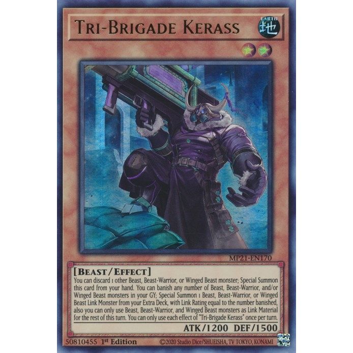 Image for Tri-Brigade Kerass (MP21-EN170) (MP21) - YuGiOh