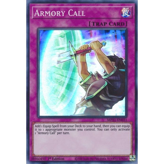 Image for Armory Call (MP21-EN031) (MP21) - YuGiOh