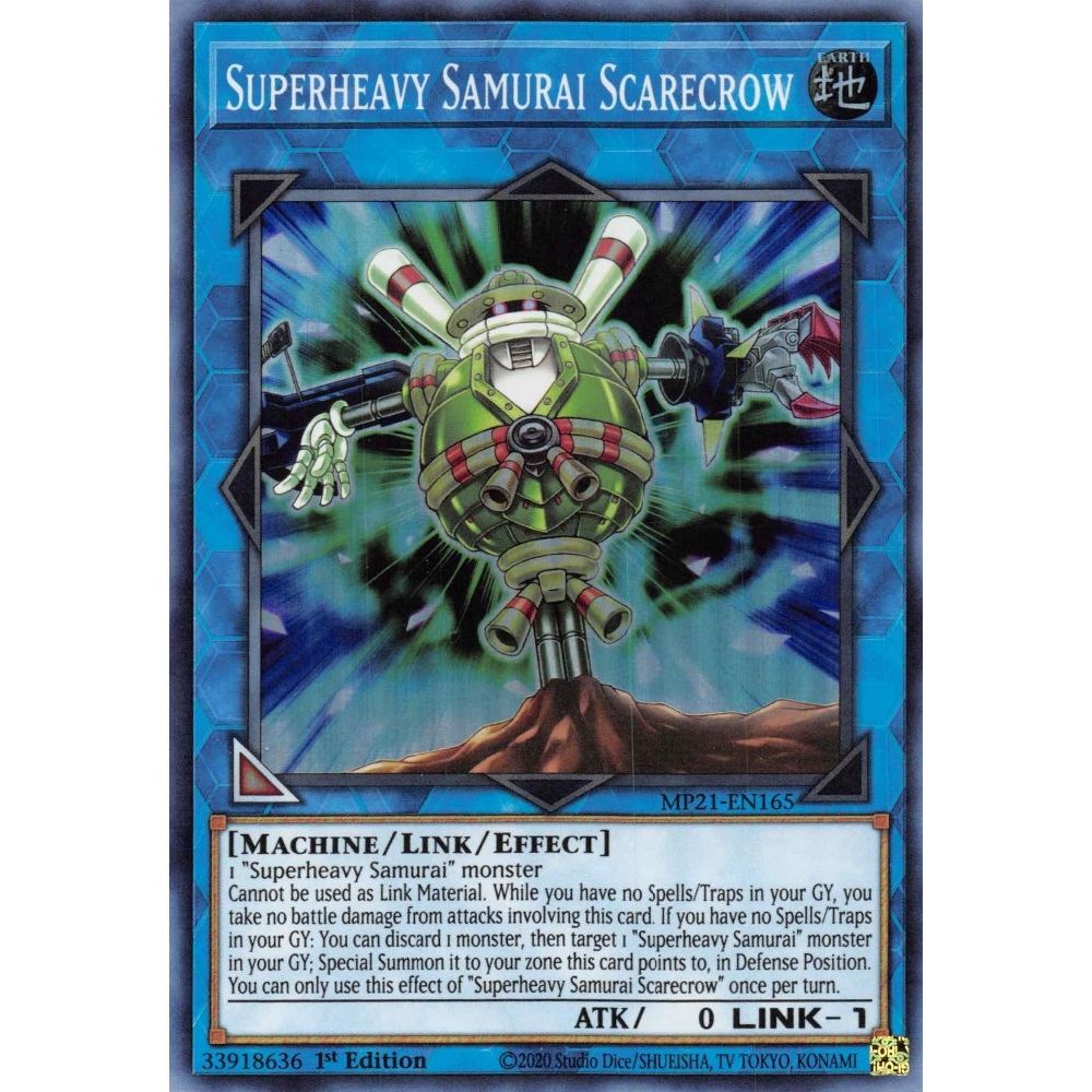 Image for Superheavy Samurai Scarecrow (MP21-EN165) (MP21) - YuGiOh