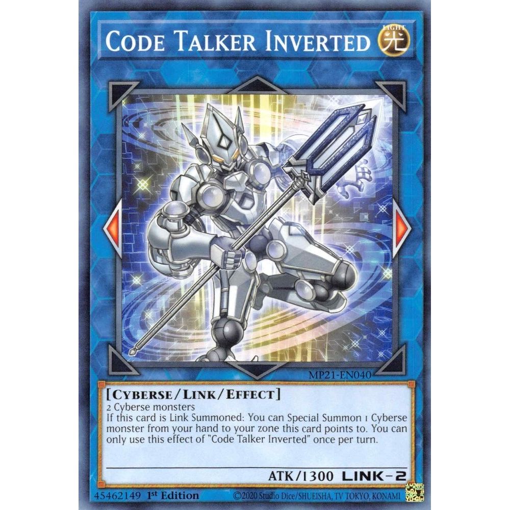 Image for Code Talker Inverted (MP21-EN040) (MP21) - YuGiOh
