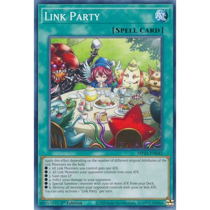 Image for Link Party (MP21-EN042) (MP21) - YuGiOh