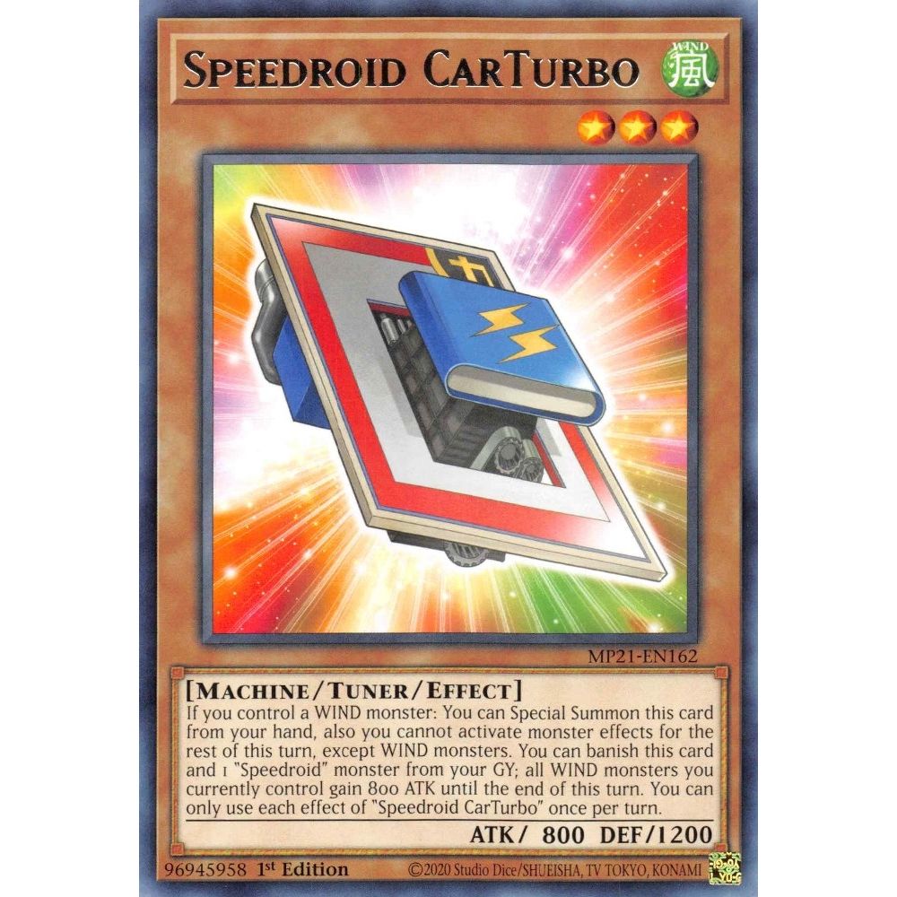 Image for Speedroid CarTurbo (MP21-EN162) (MP21) - YuGiOh