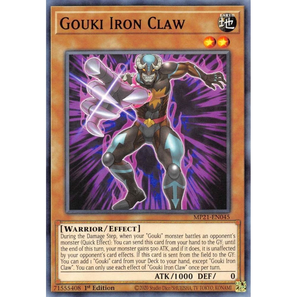 Image for Gouki Iron Claw (MP21-EN045) (MP21) - YuGiOh