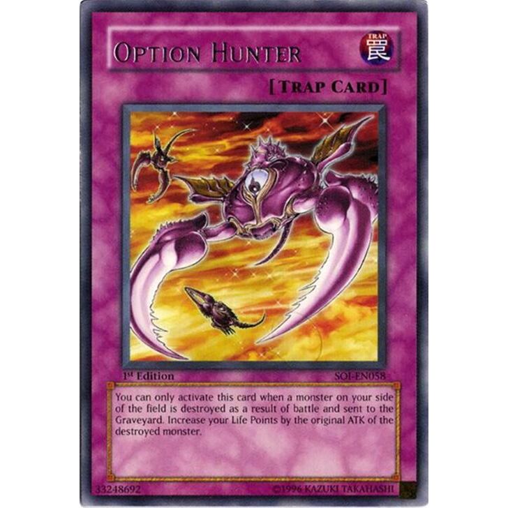 Image for Option Hunter (SOI-EN058) (SOI) - YuGiOh