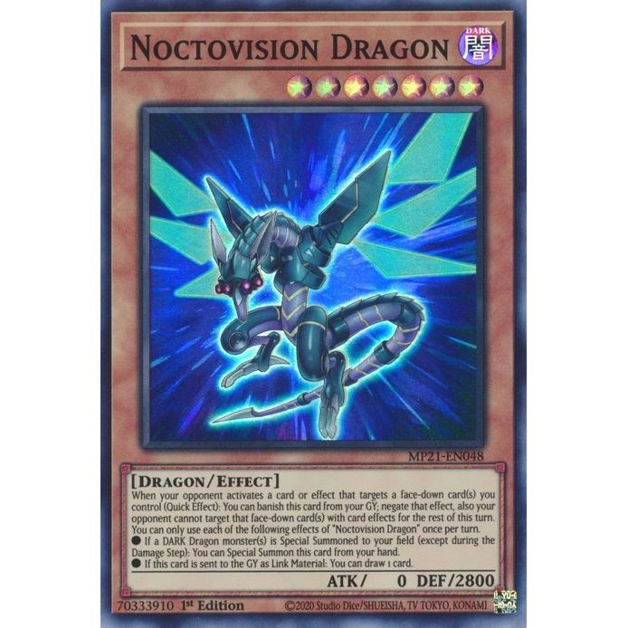 Image for Noctovision Dragon (MP21-EN048) (MP21) - YuGiOh
