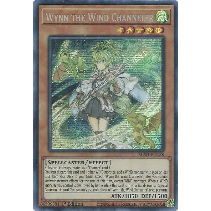Image for Wynn the Wind Channeler (MP21-EN158) (MP21) - YuGiOh
