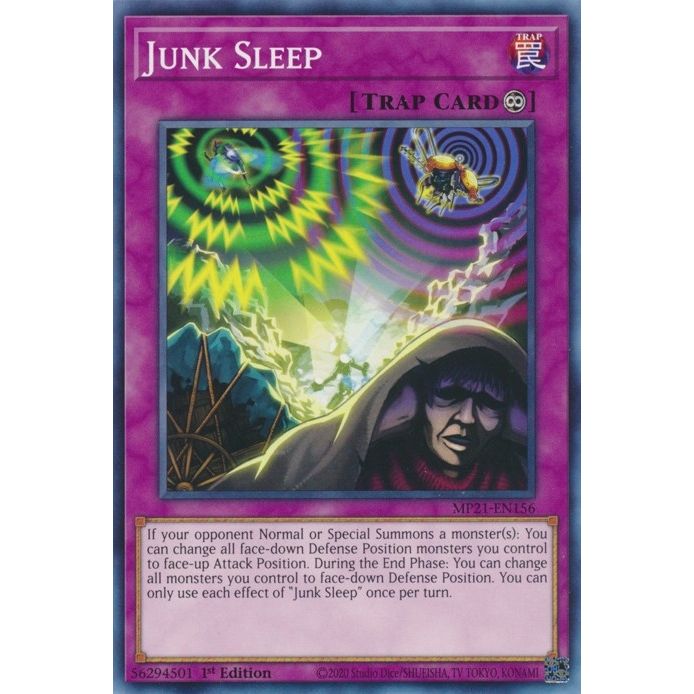 Image for Junk Sleep (MP21-EN156) (MP21) - YuGiOh
