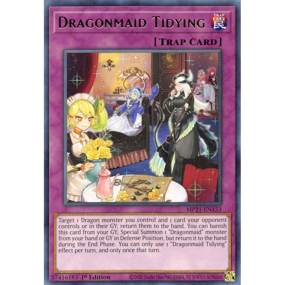 Image for Dragonmaid Tidying (MP21-EN153) (MP21) - YuGiOh