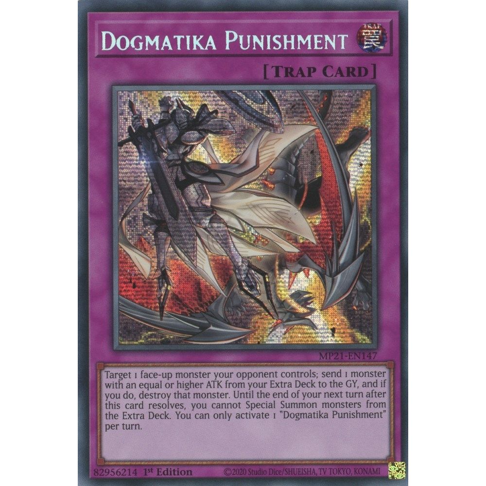 Image for Dogmatika Punishment (MP21-EN147) (MP21) - YuGiOh
