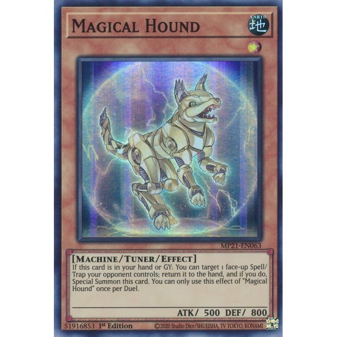 Image for Magical Hound (MP21-EN063) (MP21) - YuGiOh