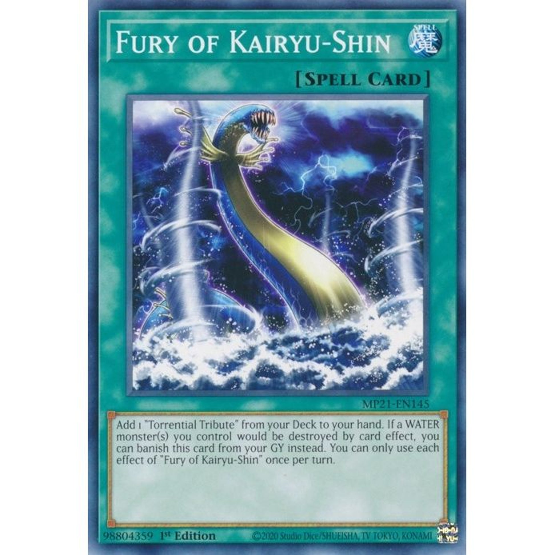 Image for Fury of Kairyu-Shin (MP21-EN145) (MP21) - YuGiOh