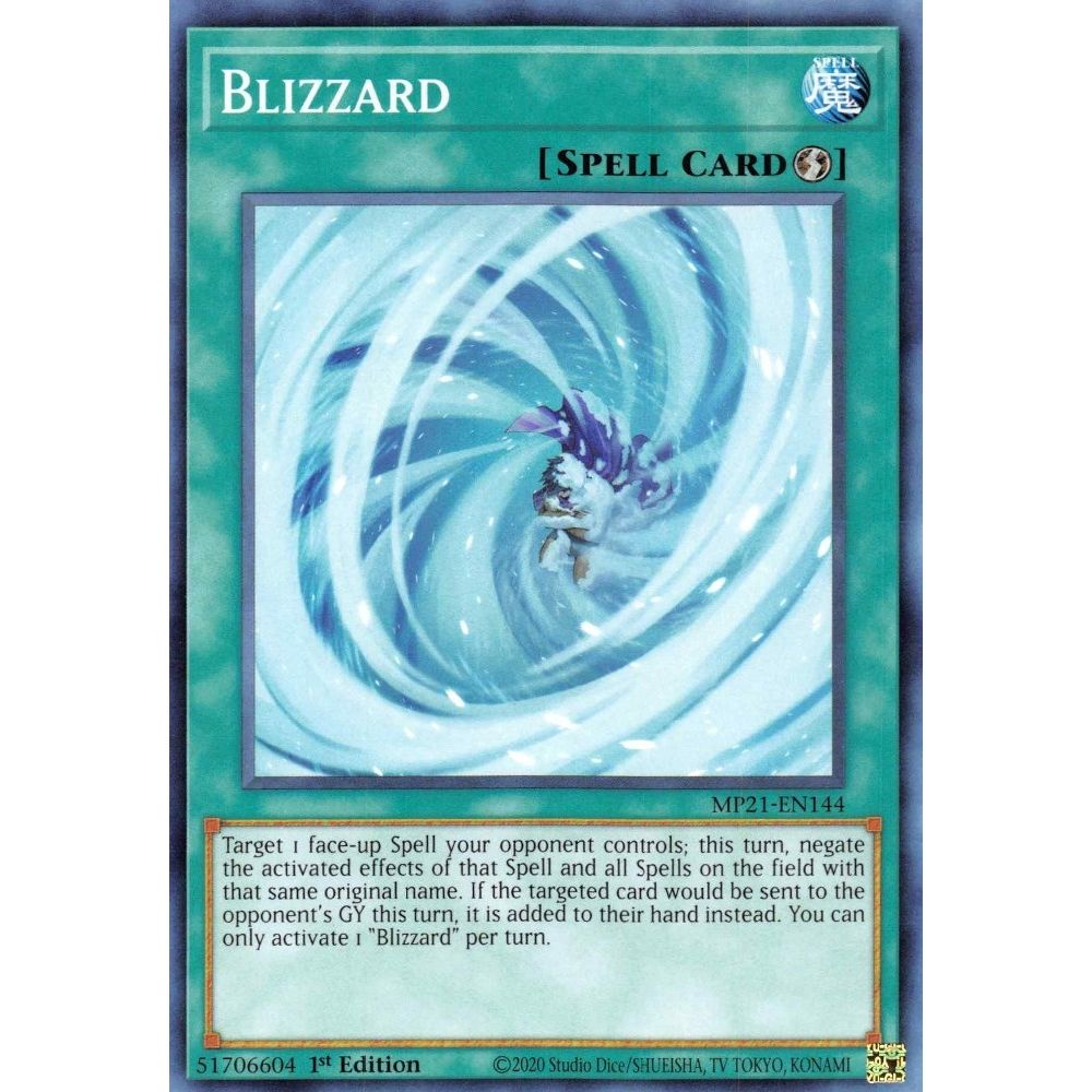 Image for Blizzard (MP21-EN144) (MP21) - YuGiOh