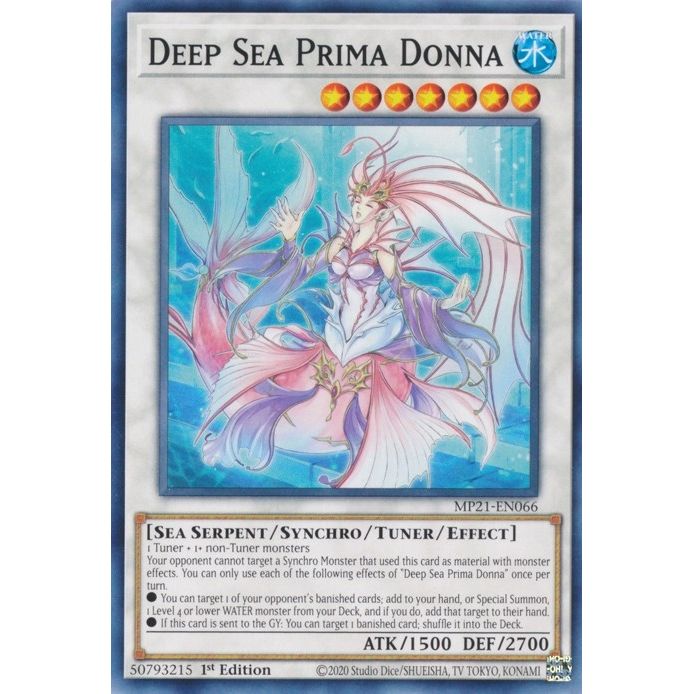 Image for Deep Sea Prima Donna (MP21-EN066) (MP21) - YuGiOh