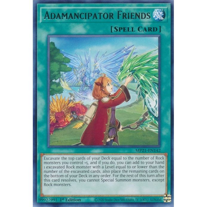 Image for Adamancipator Friends (MP21-EN142) (MP21) - YuGiOh