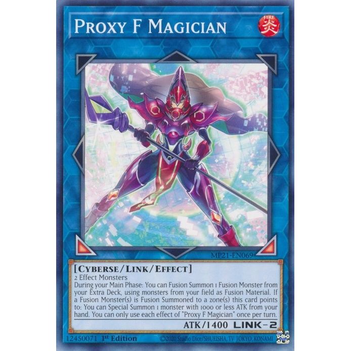 Image for Proxy F Magician (MP21-EN069) (MP21) - YuGiOh