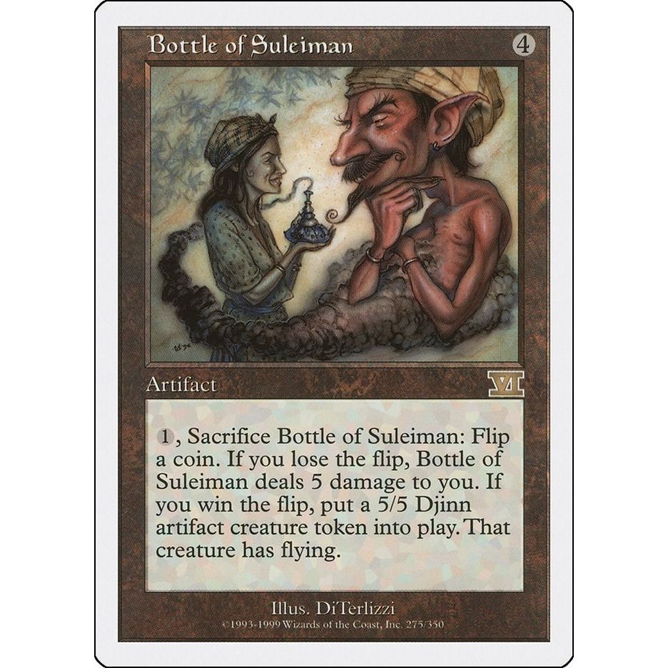 Image for Bottle of Suleiman (275) (6ED) - Magic: The Gathering