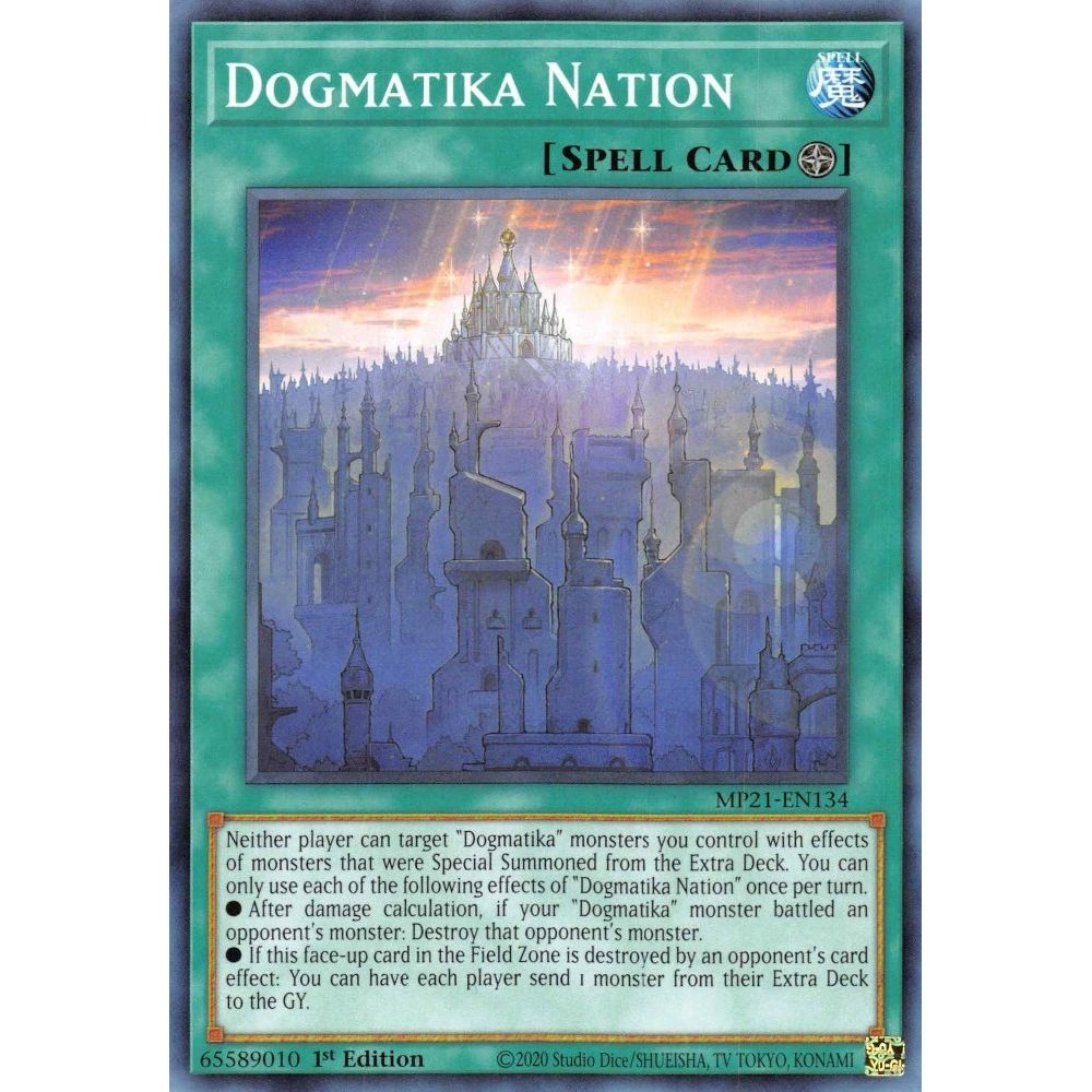 Image for Dogmatika Nation (MP21-EN134) (MP21) - YuGiOh