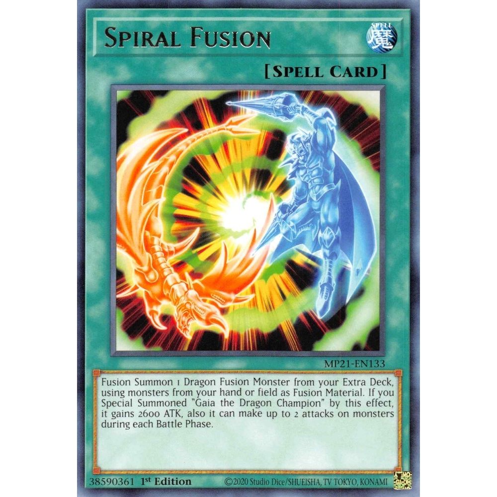 Image for Spiral Fusion (MP21-EN133) (MP21) - YuGiOh