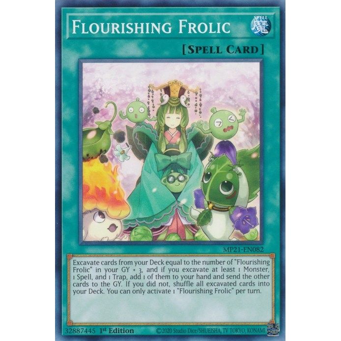 Image for Flourishing Frolic (MP21-EN082) (MP21) - YuGiOh