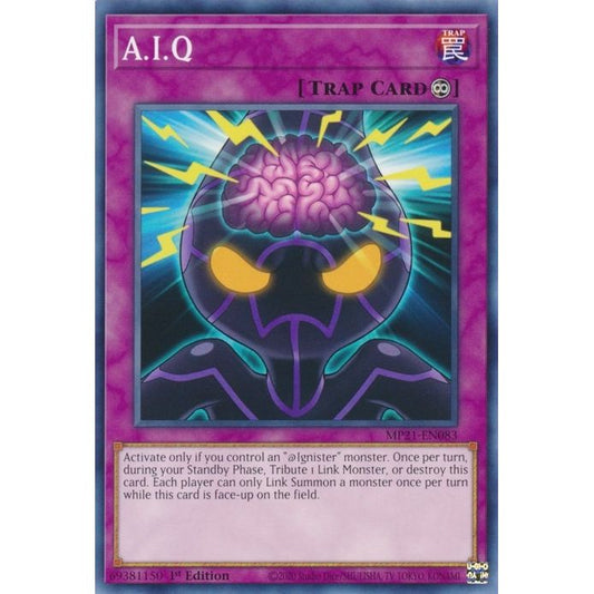 Image for A.I.Q (MP21-EN083) (MP21) - YuGiOh
