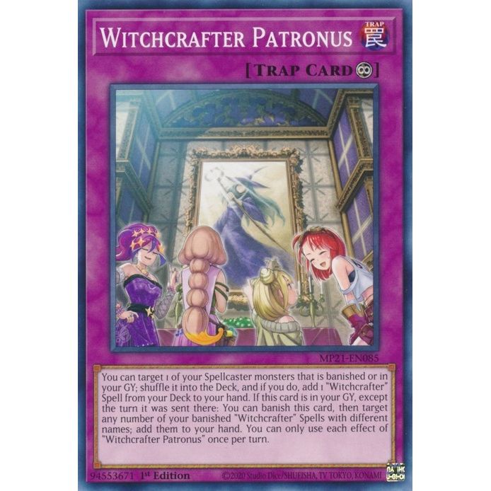 Image for Witchcrafter Patronus (MP21-EN085) (MP21) - YuGiOh