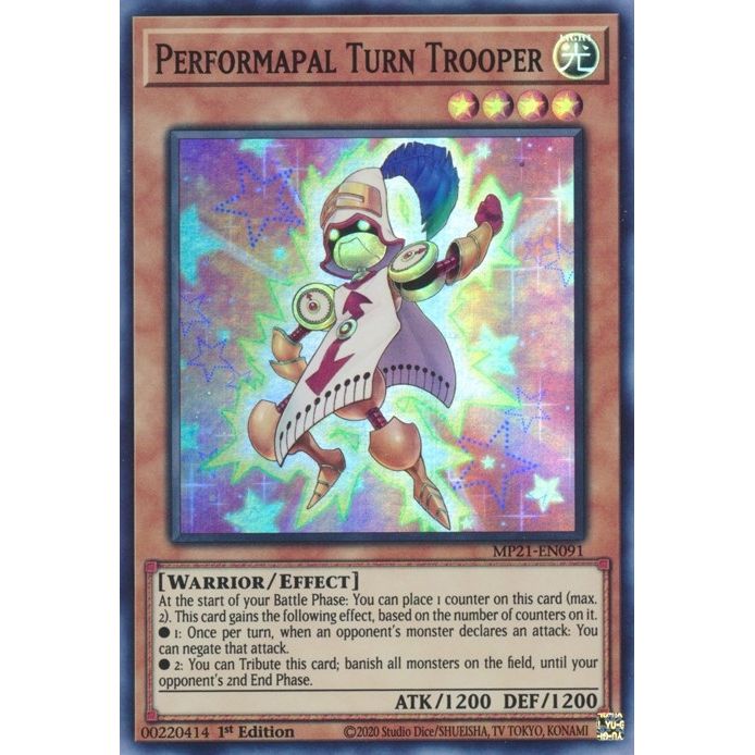 Image for Performapal Turn Trooper (MP21-EN091) (MP21) - YuGiOh