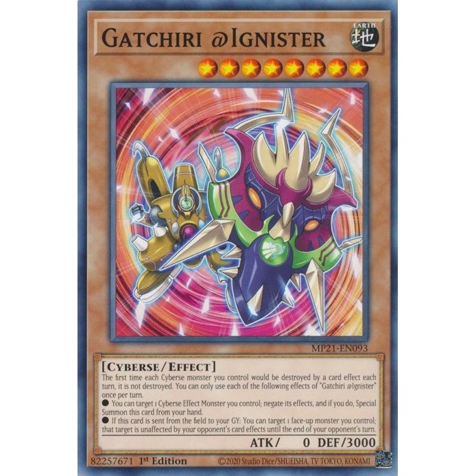 Image for Gatchiri @Ignister (MP21-EN093) (MP21) - YuGiOh
