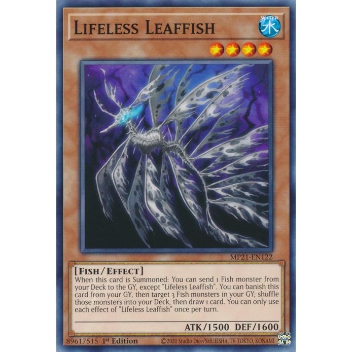 Image for Lifeless Leaffish (MP21-EN122) (MP21) - YuGiOh