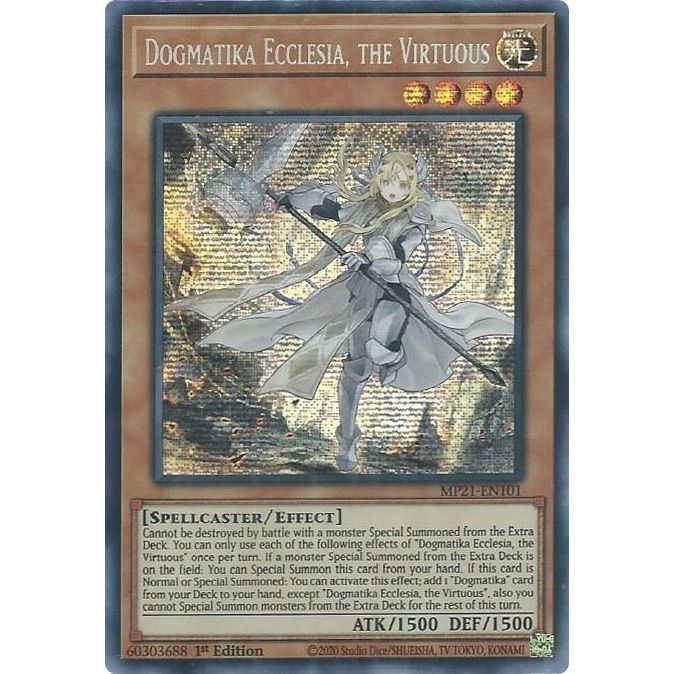 Image for Dogmatika Ecclesia, the Virtuous (MP21-EN101) (MP21) - YuGiOh