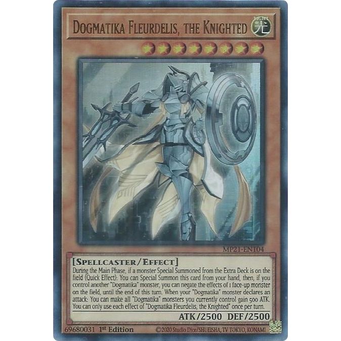Image for Dogmatika Fleurdelis, the Knighted (MP21-EN104) (MP21) - YuGiOh
