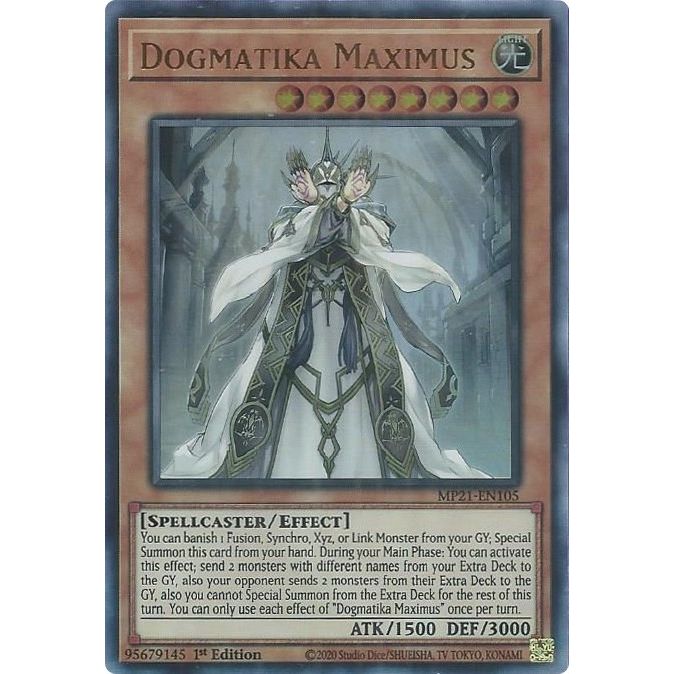 Image for Dogmatika Maximus (MP21-EN105) (MP21) - YuGiOh