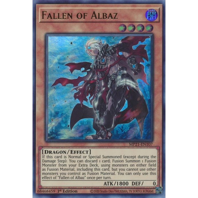 Image for Fallen of Albaz (MP21-EN107) (MP21) - YuGiOh
