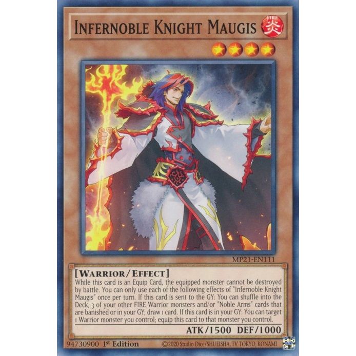 Image for Infernoble Knight Maugis (MP21-EN111) (MP21) - YuGiOh