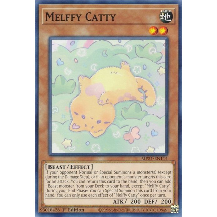 Image for Melffy Catty (MP21-EN114) (MP21) - YuGiOh