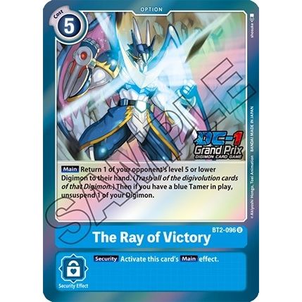 Image for The Ray of Victory (DC-1 Grand Prix) (BT2-096 U) (BT01-03B) - Digimon Card Game