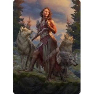 Image for Arlinn, the Pack's Hope Art Card (01/81) (1) (ASMID) - Magic: The Gathering